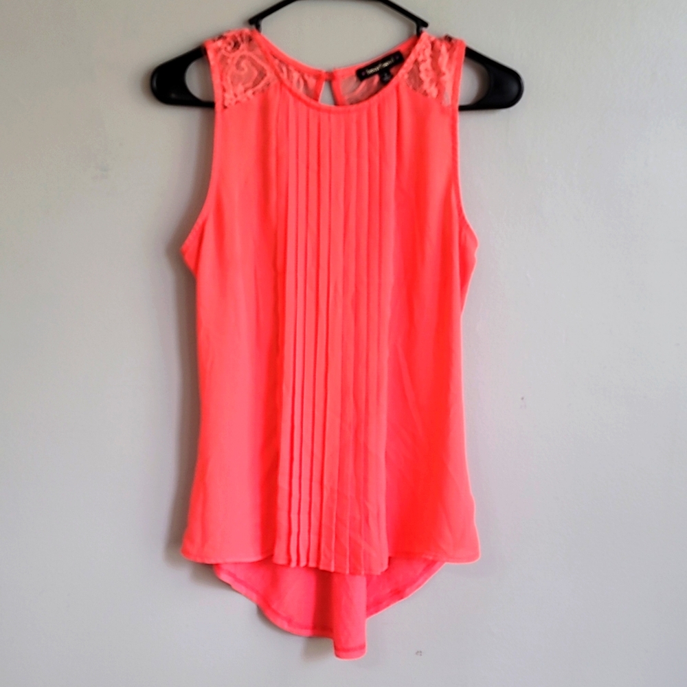 Pink Sleeveless Tank